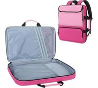 SDIUAKBV Sac de Portefeuille d'art Sac de Voyage for Artiste, Format A3, 38 x 45 cm, for œuvres d'art et Fournitures Peinture Utilisé pour Stocker des œuvres(Pink)