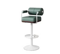 SDIUAKBV Tabouret de Bar Chaise de Bar Cuisine Haute Salle à Manger Dossier pivotant comptoir intérieur Fauteuil Tabouret(Color 11)