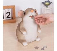 SDIUAKBV Tirelire Tirelire en Forme de Souris de Dessin animé, boîte de Rangement for pièces de Monnaie, Ornement for Enfants du Rat, décoration de la Maison, boîtes d'épargne, Tirelire for Enfants