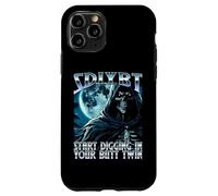 SDIYBT Start Digging in Your Butt Twin Meme 2025 Skeleton Coque pour iPhone 11 Pro