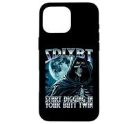 SDIYBT Start Digging in Your Butt Twin Meme 2025 Skeleton Coque pour iPhone 16 Pro Max