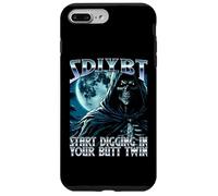 SDIYBT Start Digging in Your Butt Twin Meme 2025 Skeleton Coque pour iPhone 7 Plus/8 Plus
