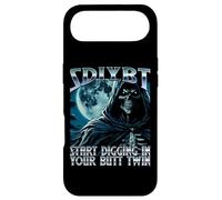 SDIYBT Start Digging in Your Butt Twin Meme 2025 Skeleton Coque pour iPhone Air