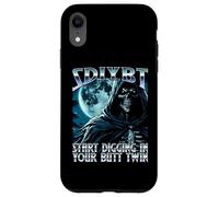 SDIYBT Start Digging in Your Butt Twin Meme 2025 Skeleton Coque pour iPhone XR