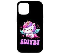 SDIYBT Start Digging in Your Butt Twin Meme 2025 Unicorn Coque pour iPhone 12/12 Pro