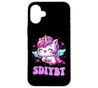 SDIYBT Start Digging in Your Butt Twin Meme 2025 Unicorn Coque pour iPhone 16 Plus