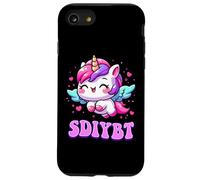 SDIYBT Start Digging in Your Butt Twin Meme 2025 Unicorn Coque pour iPhone SE (2020) / 7/8