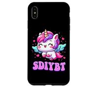 SDIYBT Start Digging in Your Butt Twin Meme 2025 Unicorn Coque pour iPhone XS Max
