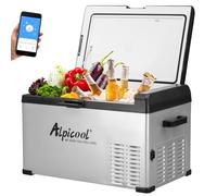 SDKEHUI 30 L Glacière Electrique Voiture, Portable à Compression Réfrigérateur de Voiture, 12/24V congélateur et réfrigérateur, pour dortoir, Camping ou Pique-Nique en Plein Air, -20℃ à 20℃