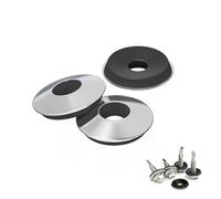 SDKZBFC 50PCS M4.2mm Étanche Joint Rondelle, 304 En Acier Inoxydable EPDM Scellé Néoprène En Caoutchouc Rondelles D'étanchéité Collé