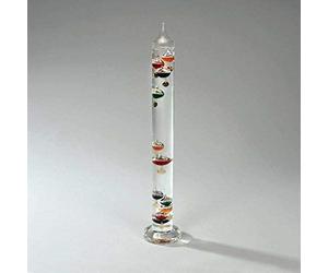 SDL Thermomètre de Galilée - 44 cm - Thermomètre décoratif coloré