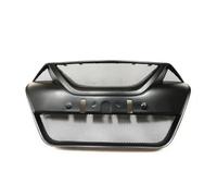 SDLDCVXZ Calandre avant de course compatible avec Nissan Maxima 2016-2018, style nid d'abeille, en fibre de verre/fibre de carbone, grille de pare-chocs supérieure de voiture(Fiberglass)