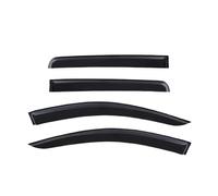SDLDCVXZ Lot de 4 Pare-soleils Noirs Mats for fenêtre et Porte, Protection Contre la Pluie et Le Soleil, compatibles avec Fiat Fullback (2015-2022)