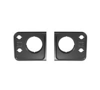 SDLDCVXZ Pièces détachées auto, style de voiture, calandre avant originale classique compatible avec les véhicules classiques Land Rover Defender 90 110(Headlight cover)