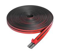 SDLDEER Joint en caoutchouc pour pare-brise de voiture, 6 m x 14 mm, en forme de T, bande d'étanchéité pour pare-brise de voiture, camion, porte, fenêtre