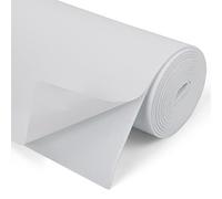 SDLDEER Plaque de mousse en néoprène auto-adhésive multifonction en mousse (Blanc, 300mm X 1.5mm X 1.5m)