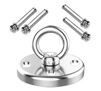 SDLDEER Support de plafond en acier inoxydable - Capacité 360 ° - Pour fauteuil suspendu, fauteuil suspendu, fauteuil suspendu - 300 kg - Crochet de balançoire pour fauteuil suspendu, balançoire