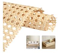 SDLDEER Tressage de Vienne - 40 x 300 cm - Sangle en rotin PE imperméable - Résistante à la moisissure - Décoration de meubles en rotin faite à la main - Pour le bricolage, le bricolage