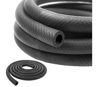 SDLDEER Tuyau Essence Carburant durite essence Tuyau de carburant pour camion, voiture, tracteur ou petit moteur (13mm ID, 3M Noir)