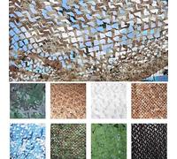 SDLLG Camouflage Net Filet de Camouflage 2023 Nouveau 210D épaissi Filets de Protection Solaire Voile Solaire 3x3m -Jaune-A Bâches de Voiture de décoration de fête Camping