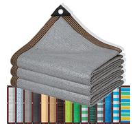 SDLLG Voile d'ombrage avec œillets - Filet d'ombrage avec 90% d'ombrage - Filet de Protection UV - 1 x 5 m - 15 Couleurs - Convient pour Votre Jardin - Protection Contre Le Vent