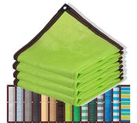 SDLLG Voile d'ombrage avec œillets - Filet d'ombrage avec 90% d'ombrage - Filet de Protection UV - 6 x 6 m - 15 Couleurs - Convient pour Votre Jardin, Protection Solaire, Brise-Vue, clôture
