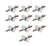 Sdlnklm 10 écrous et Boulons pour La Fabrication de Perchoirs à Oiseaux, Kits de Vis de Fixation, Accessoires pour Cages à Oiseaux, Fixations Métalliques pour