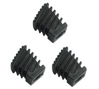 Sdlnklm 3 Pièces Pieds de Batterie En Caoutchouc Résistant Embouts de Support de Batterie Compatibles avec Stands de Caisse Claire et Tabourets Absorbent Les, Style B