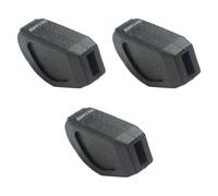 Sdlnklm 3 Pièces Pieds de Batterie En Caoutchouc Résistant Embouts de Support de Batterie Compatibles avec Stands de Caisse Claire et Tabourets Absorbent Les, Style A