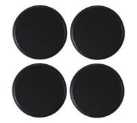 Sdlnklm 4 Pièces Pierres de Massage Pierres Chaudes Set de Pierres Spa Outil Détendant Naturel pour Douleurs Musculaires Convenant Massages Domicile R, 6x6x1,5 cm