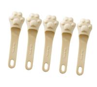 Sdlnklm 5 Pièces Brosse Nettoyante Visage Silicone Pads Exfoliants Gommage Lèvres Massage Manuel Suspendable Adaptée Au Soin Du Visage Utilisation Prof, Beige