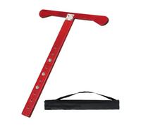Sdlnklm Ancre de Pique pour Violoncelle Protecteur de Surface Arrêt de Pique Support D'Instrument Sangle Réglable En Tissu Oxford pour Une Stabilité Accrue A, Rouge