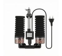 Sdlnklm Appareil Circulation au pour Aquarium Filtre Interne à Double Éponge Médias Céramiques pour Purification au Pompe Électrique Tube Sortie Orientable pour Aquarium Morne, Yu-228c