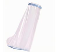 Sdlnklm Bain pr Jambe Plâtre | Antidérapant, Imperméable pr Plâtre Traparent, Manchon Étanche Membre Inférieur, Jambe Courte Enfant