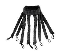 Sdlnklm Bigoudis Cheveux Ensemble Ruban Boucleur Styler Non Chauffant Tissu Doux Réglage Facile Application Nuit Séjour Déplacement, Noir pour cheveux longs, 67cm