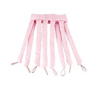 Sdlnklm Bigoudis Cheveux Ensemble Ruban Boucleur Styler Non Chauffant Tissu Doux Réglage Facile Application Nuit Séjour Déplacement, Rose pour cheveux longs, 67cm