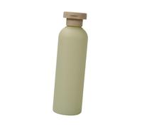 Sdlnklm Bouteille de Gel Réutilisable Flacon Vide pour Lotion PP Recyclable Bouchon à Clapet Étanche Distribution Facile Emballage Adapté Aux E, Vert 200ml