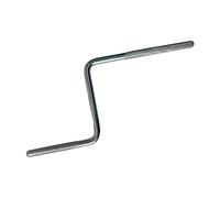 Sdlnklm Bras de Batterie Support de Cloche Tige Connecteur Percussion Pièce Assemblage Instrument Métal Résistant Adapté Aux Répétitions et Instrume, Tige en Forme de Z