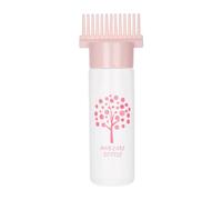 Sdlnklm Brosse Applicatrice Cheveux Peigne Racines Bouteille Distribution Soin Coloration Indicateur Quantité Formule Pratique Usage Unique Convient Salon Mai, Rose