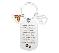 Sdlnklm Cadeaux Commémoratifs pour Animaux de Compagnie : Cadeaux de Condoléances Suite Au Décès d'un Animal de Compagnie (Chiens, Chats, Hommes)
