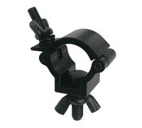 Sdlnklm Clamp Rotatif En Aluminium pour Projecteur de Scène Pince de Fixation LED Mobile Crochet Sécurité Accessoire D'Éclairage Robuste et Pratique Convenabl, Noir pour 24 à 26 mm