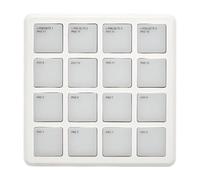 Sdlnklm Contrôleur Midi Clavier Pads USB Portable Contrôleur Pad Drum Pads Matériau Compact PP Synchronisation Horloge Externe Latch Fonction Suitable pour