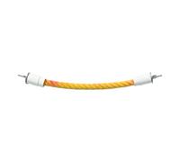 Sdlnklm Corde pour Cage à Oiseaux, Corde en Coton Barsch, Corde à Jouer Parallèle Dégradée, en Coton Flexible pour Perroquet, Inséparable, Perruche, 25cm
