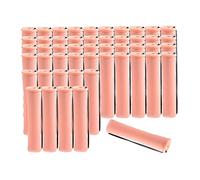 Sdlnklm Curl Cold Wave Perm Rods Cheveux Bouclés Ondulés Tige Ensemble Femmes Filles, 50 pièces 2.0 cm