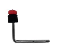 Sdlnklm Cymbale Support Accessoires Batterie Support Cymbale Extension Instrument à Percussion Conception Solide Métal Pp Feutre Montage et Transport Aisés, Feuille Rouge