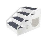 Sdlnklm Dog Staircase Company Land avec Un Escalier Portable. Ne Poussez Pas La Rampe de 100 Mètres, 4 étapes