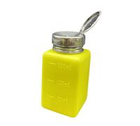 Sdlnklm Flacon Pompe Pression Bouteille Distributeur Liquide Réutilisable Fonction Pressage Simple Matériaux Résistants Appropriée pour Usage Professionnel Ma, 180 Ml