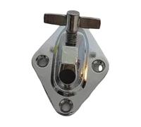 Sdlnklm Floor Tom Support de Jambe de Batterie Support Métal Universel Pièce de Batterie Plaque de Base Installation Simple pour Batterie Jazz Convient à La M, Style A