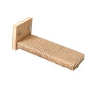 Sdlnklm Griffoir Muraux pour Chat avec Surface Antidérapante Échelle d'escalade Hamac Intégré Installation Modulable Adapté à Chats et Chatons D'Intérieur Pro, S