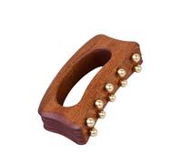 Sdlnklm Gua Sha Planche Massage Bois Accessoire Massage Corps Manuel Ergonomique Multifonction Convient pour Relaxation Routine, avec Un Tableau Des Points D'acupuncture